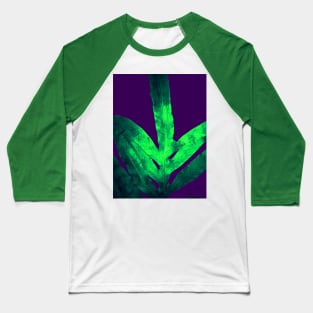 Purple Fern Baseball T-Shirt